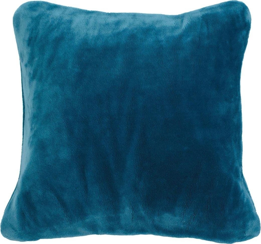Gözze Dekokissen Premium Cashmere-Feeling Kissen, passend zur Premium Cashmere-Feeling Decke, Kissenhüle mit Füllung Bild 1