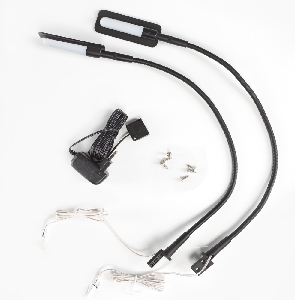 FORTE LED Beleuchtung, kaltweiß, Kunststoff, 35,5 x 10 x 6,5 cm Bild 1