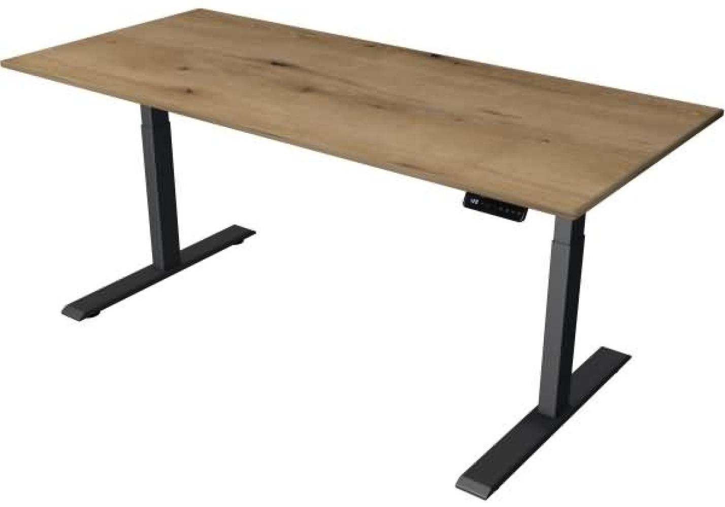 Kerkmann Steh-/Sitztisch Move 2 elektrisch Fuß anthrazit 180x80x63-127 Bild 1