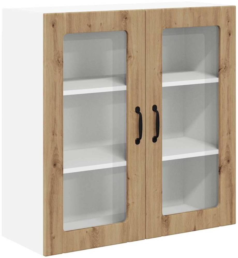 vidaXL Küchenschrank Artisan-Eiche 80 x 31 x 80 cm Holzwerkstoff 885074 Bild 1