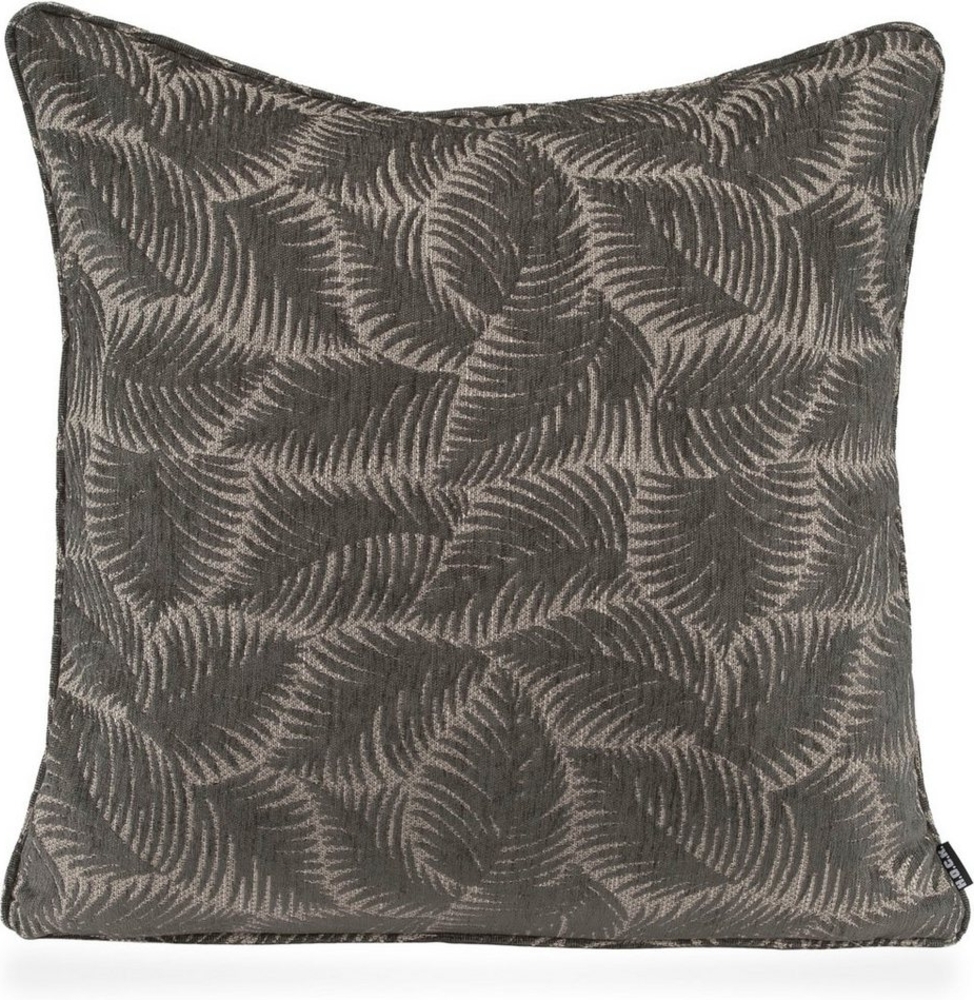 H.O.C.K. Dekokissen Nelly, mit Blätter-Muster, Kissenhülle mit Füllung, 1 Stück Bild 1