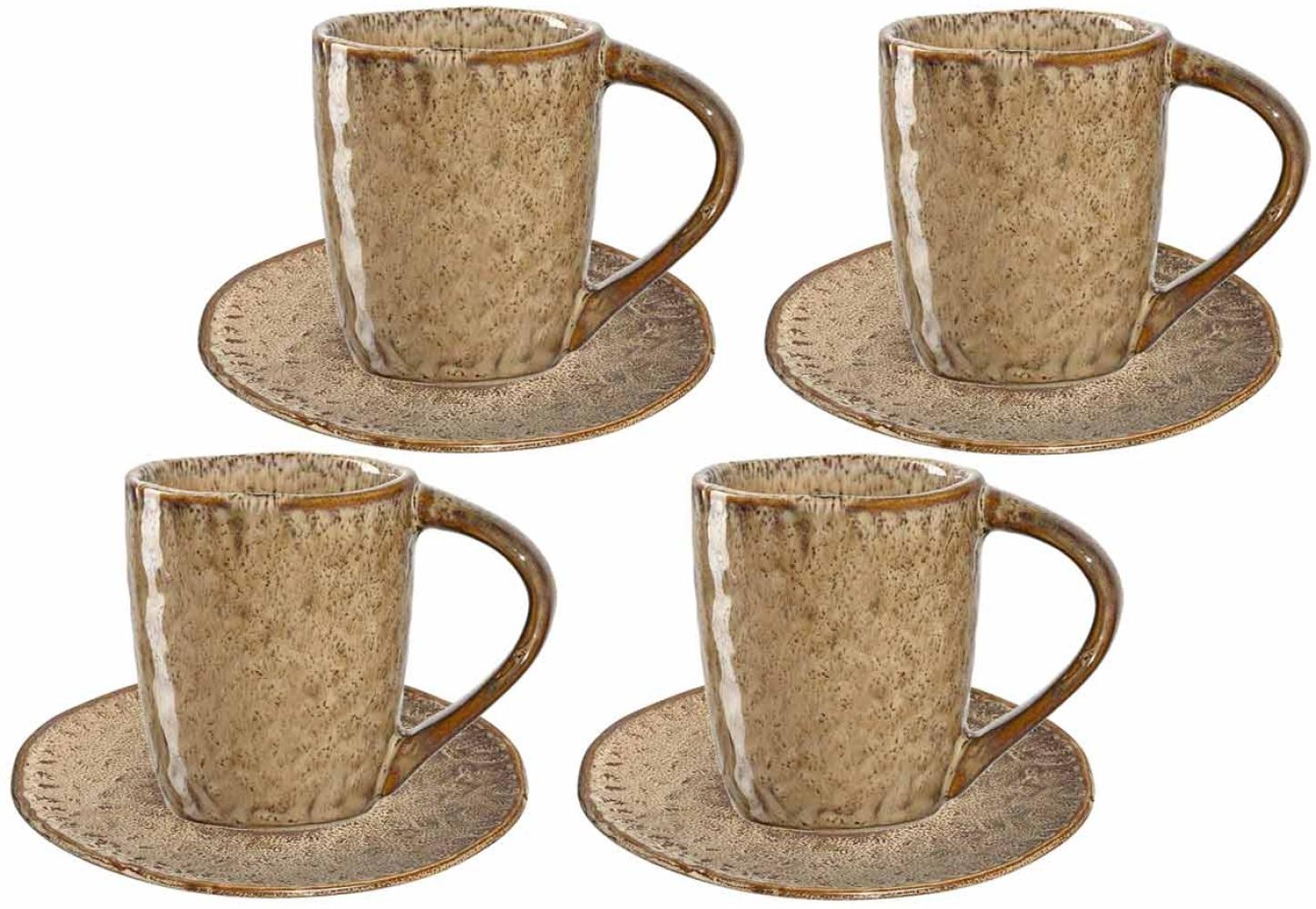 Leonardo MATERA Espresso Set beige 8-teilig Bild 1