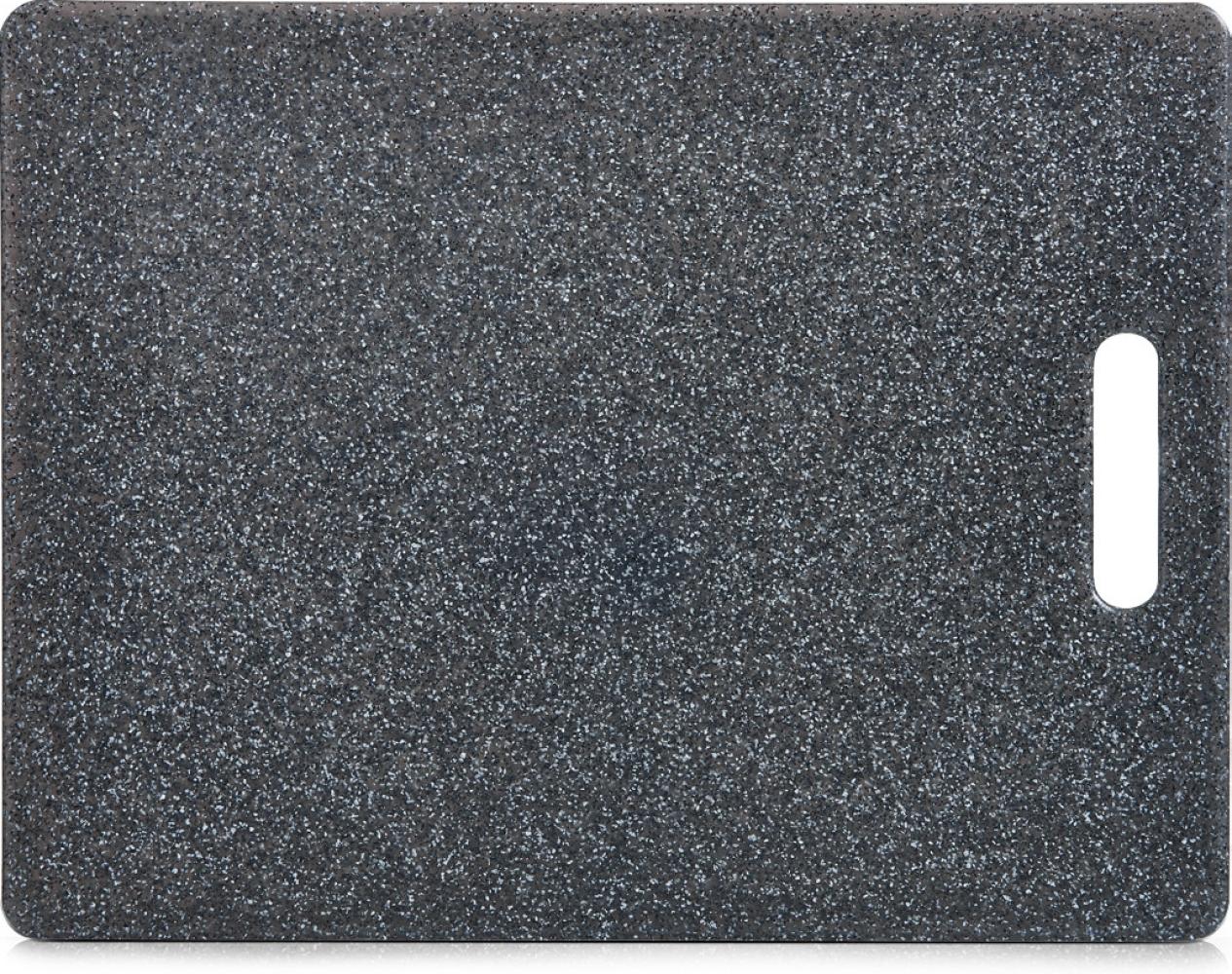 Schneidebrett Granitoptik - Anthrazit - 36,5 x 27,5cm Bild 1