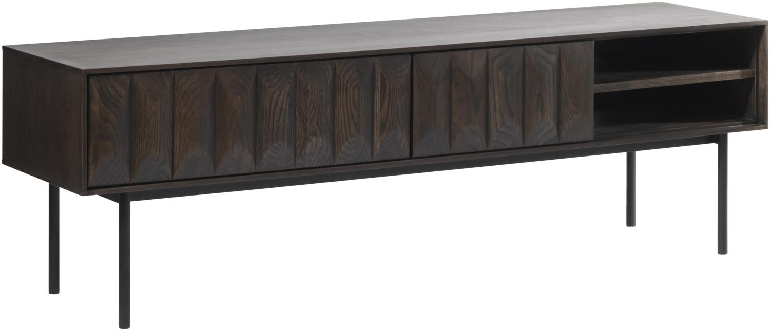 Latina TV Tisch Wohnzimmer TV-Schrank Kommde Sideboard Fernsehtisch braun Möbel Bild 1