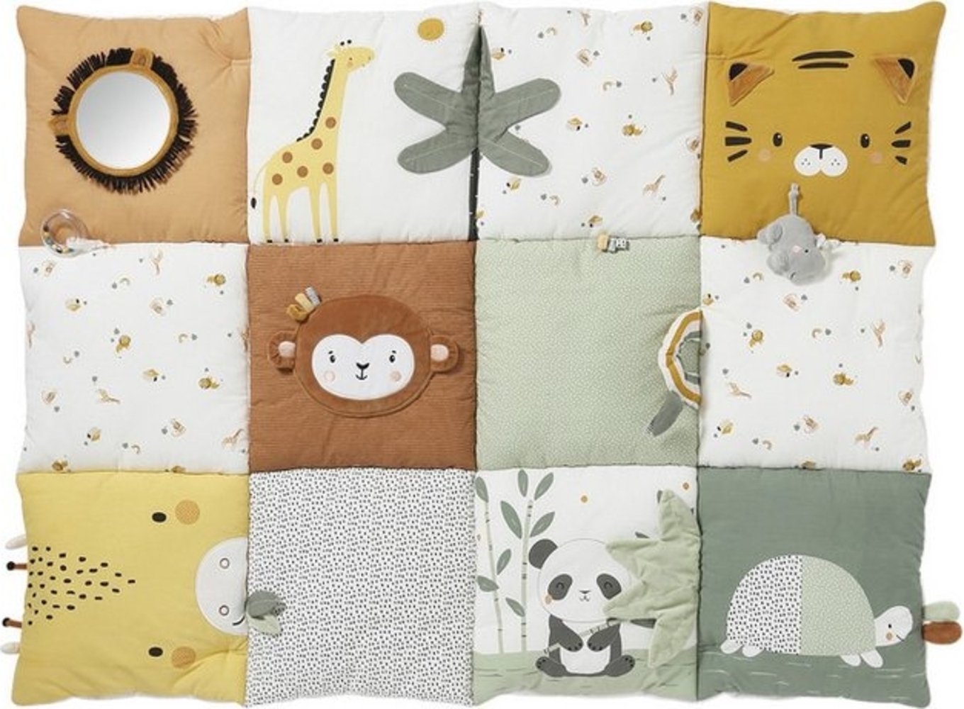 Krabbeldecke Baby Activity-Spielteppich TANSANIA, vertbaudet Bild 1