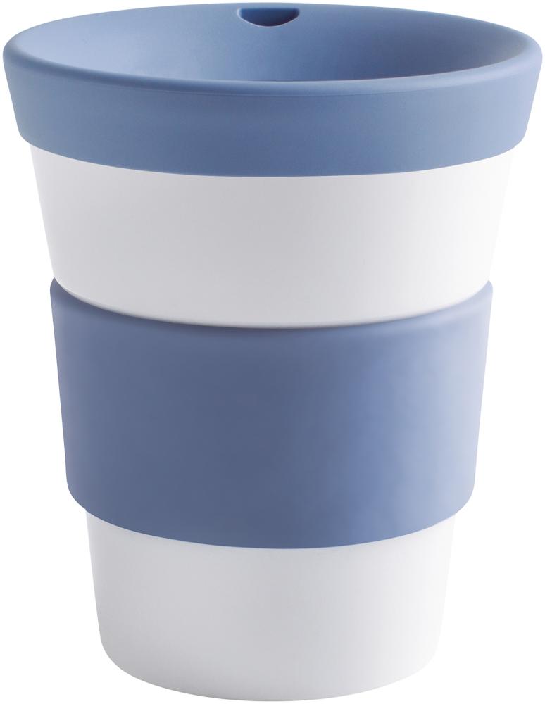 KAHLA cupit To Go Becher 0,35 l Banderole stormy blue Bild 1