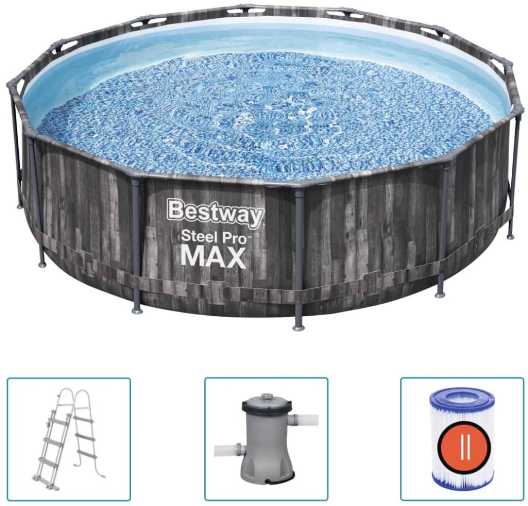 Bestway Steel Pro MAX Swimmingpool-Set 366x100 cm 3202565 Bild 1