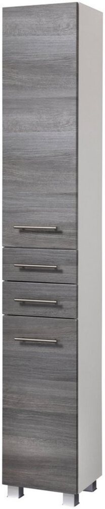 welltime Hochschrank Trento, verschiedene Ausführungen und Farben Badmöbel, Seitenschrank Breite 30 cm, viel Stauraum, Made in Germany Bild 1