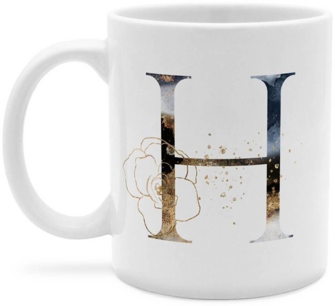 PhotoFancy Tasse mit Buchstabe - Kaffeebecher mit Initialen Bild 1