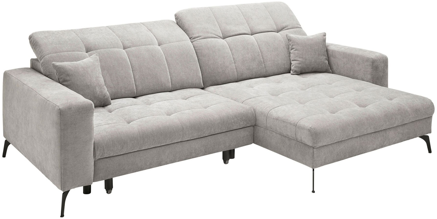 Wohnlandschaft LIV'IN Maradero, Stoff, Grau, 282 x 100 x 177 cm Bild 1