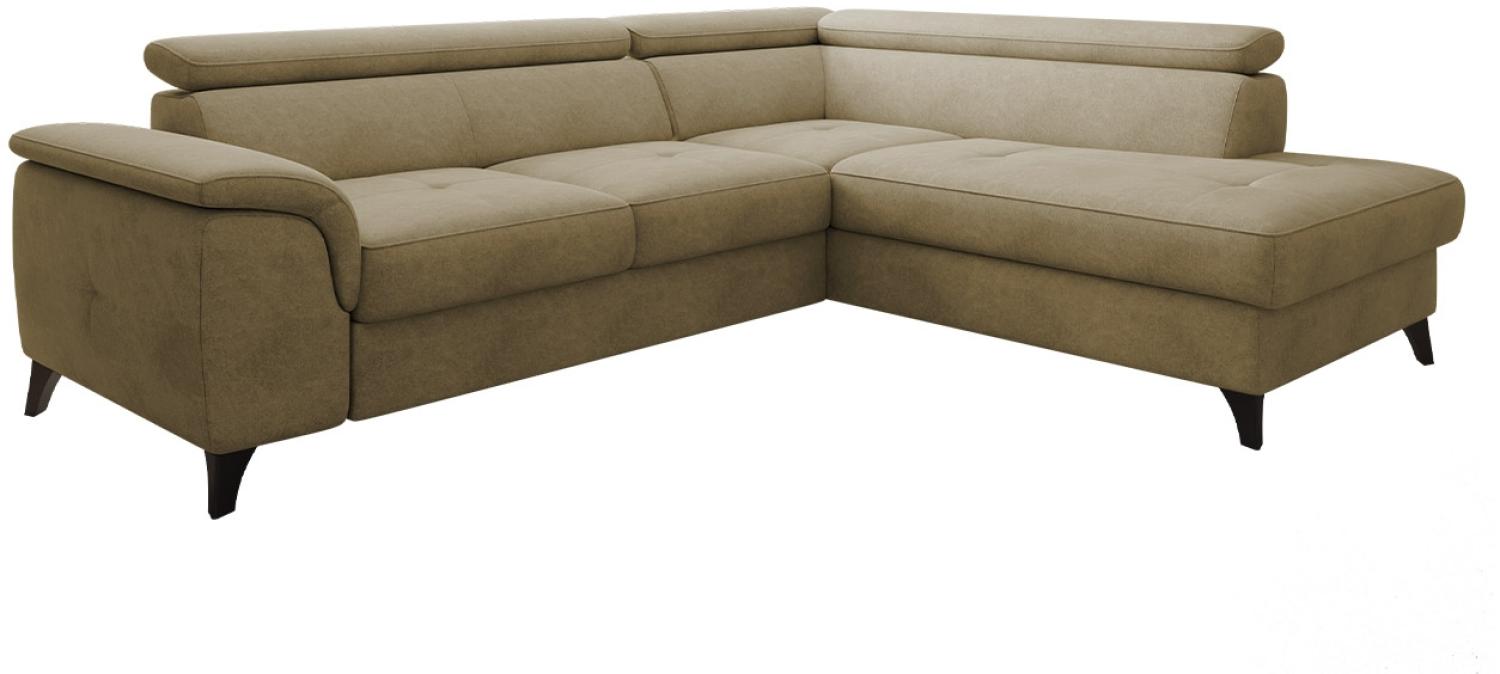 Ecksofa Asporiz (Farbe: Zetta 291, Seite: Rechts 2R-OT) Bild 1