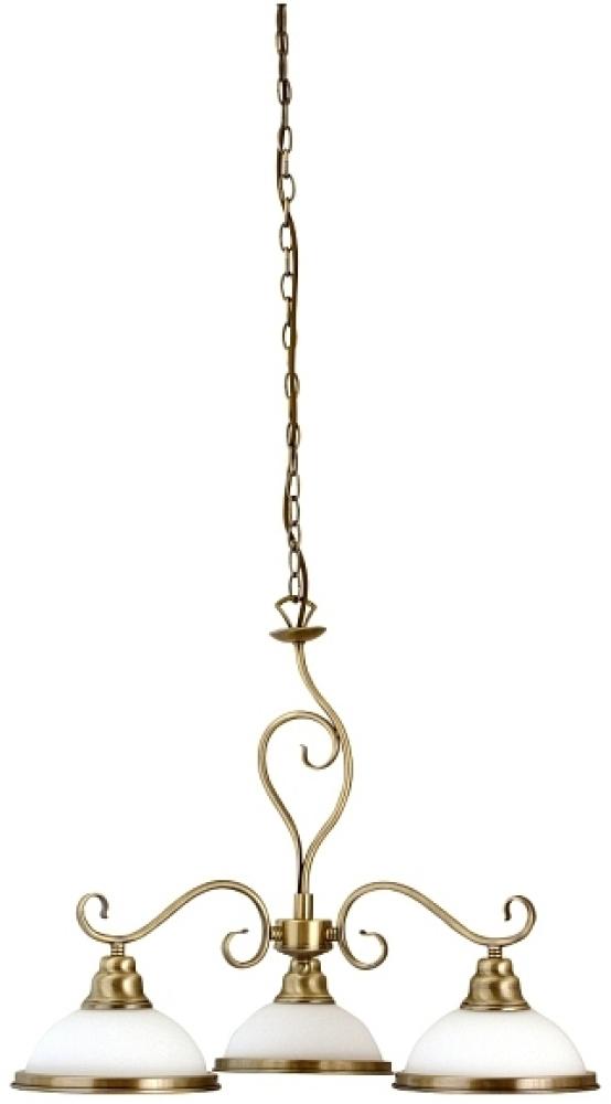 Rabalux Elisett Pendelleuchte 3x E27 bronze, weiß Bild 1
