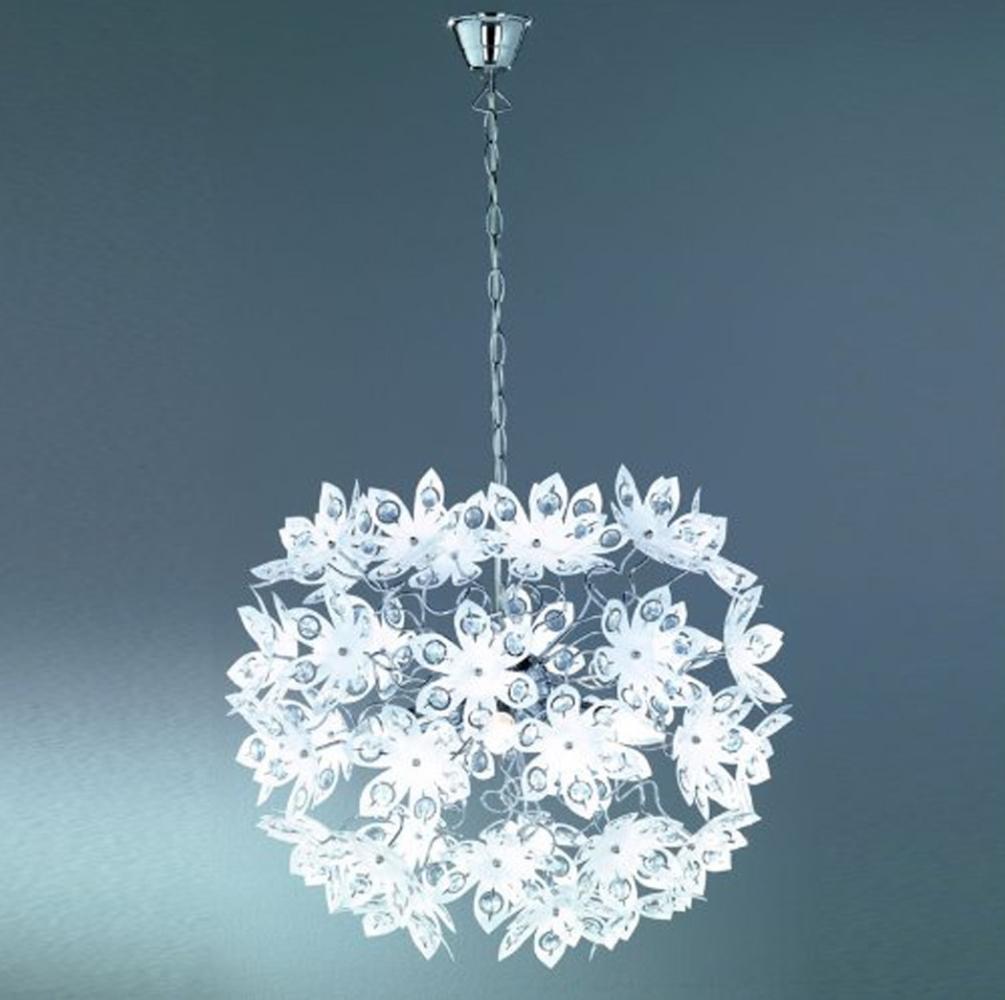 Elegante Pendelleuchte im floralen Design BLOWBALL Bild 1