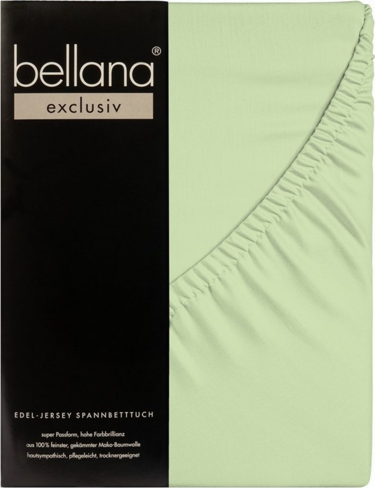 bellana Spannbettlaken Bellana exclusiv, Jersey, Gummizug: rundum, (1 Stück), 150g/m², 100% gekämmte Baumwolle Bild 1