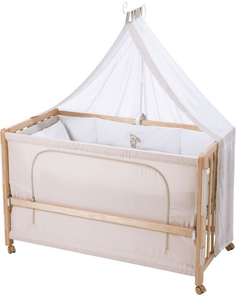 roba Roombed 'Liebhabär' - 60 x 120 cm - Baby- & Beistellbett zum Elternbett - Inkl. Textilausstattung Bild 1