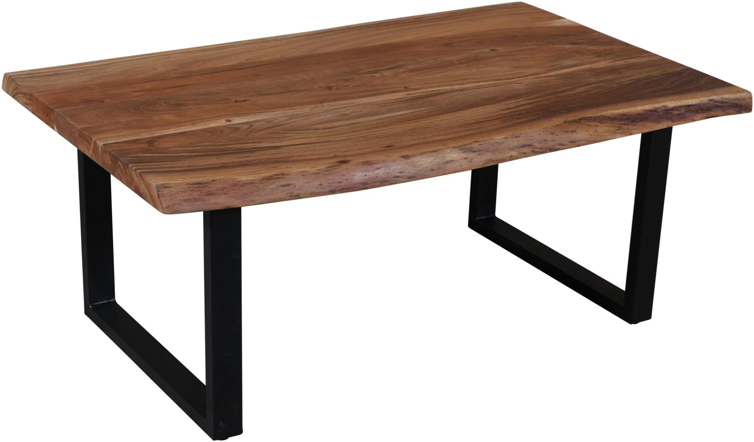 Couchtisch >Coffetable< in Akazie / schwarz - 110x45x65 (BxHxT) Bild 1