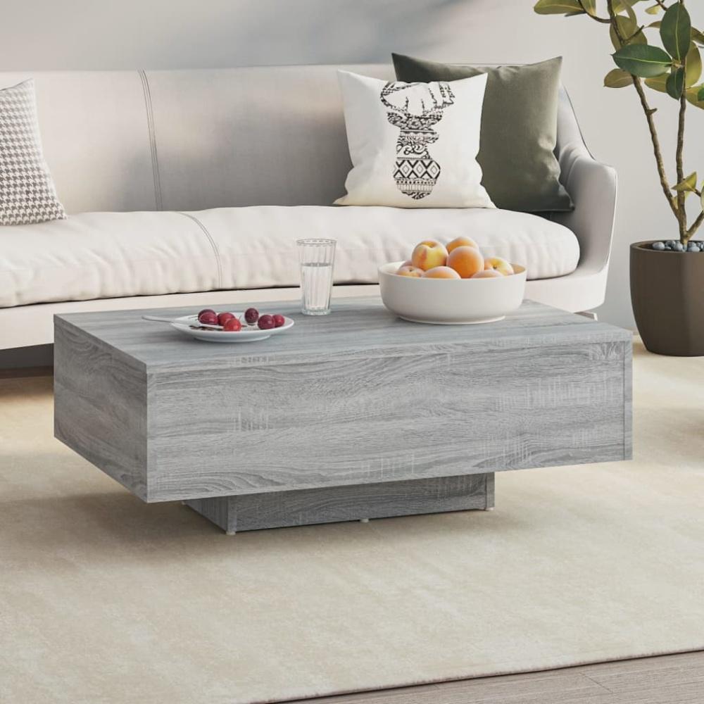 vidaXL Couchtisch Grau Sonoma 85x55x31 cm Holzwerkstoff 815760 Bild 1