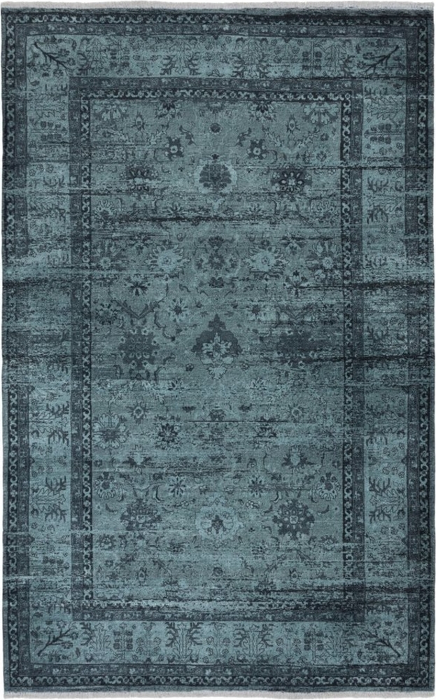 Tesso Living Designteppich ARMAND Teppich Wohnzimmer, Vintage Look, Orientalisch, bedruckt, Rechteckig, BOHO, Flachgewebe, mit klassischen Fransen Bild 1