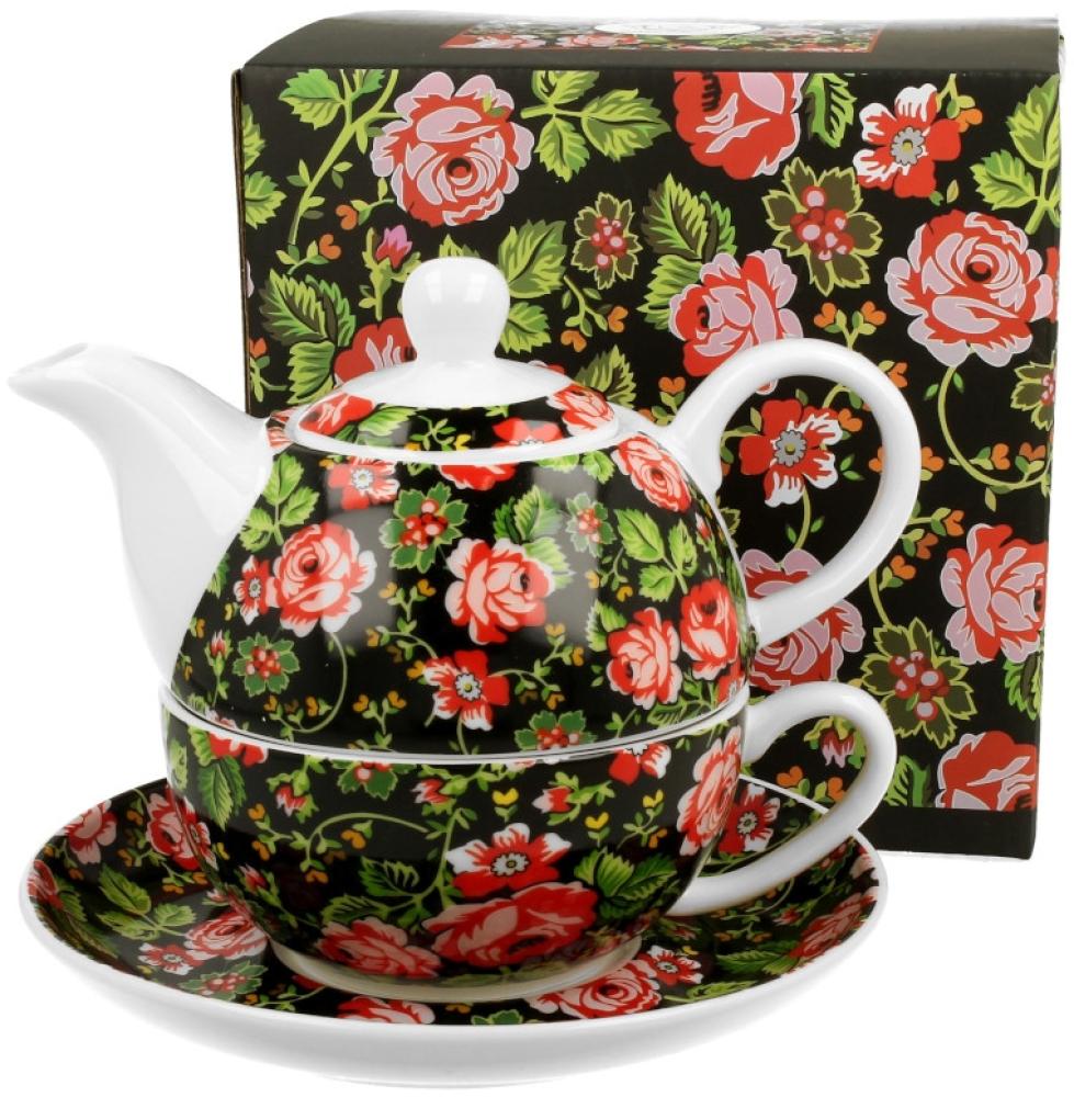 DUO ETNO Tasse mit Teekanne CRACOVIAN New Bone China Porzellan Bild 1