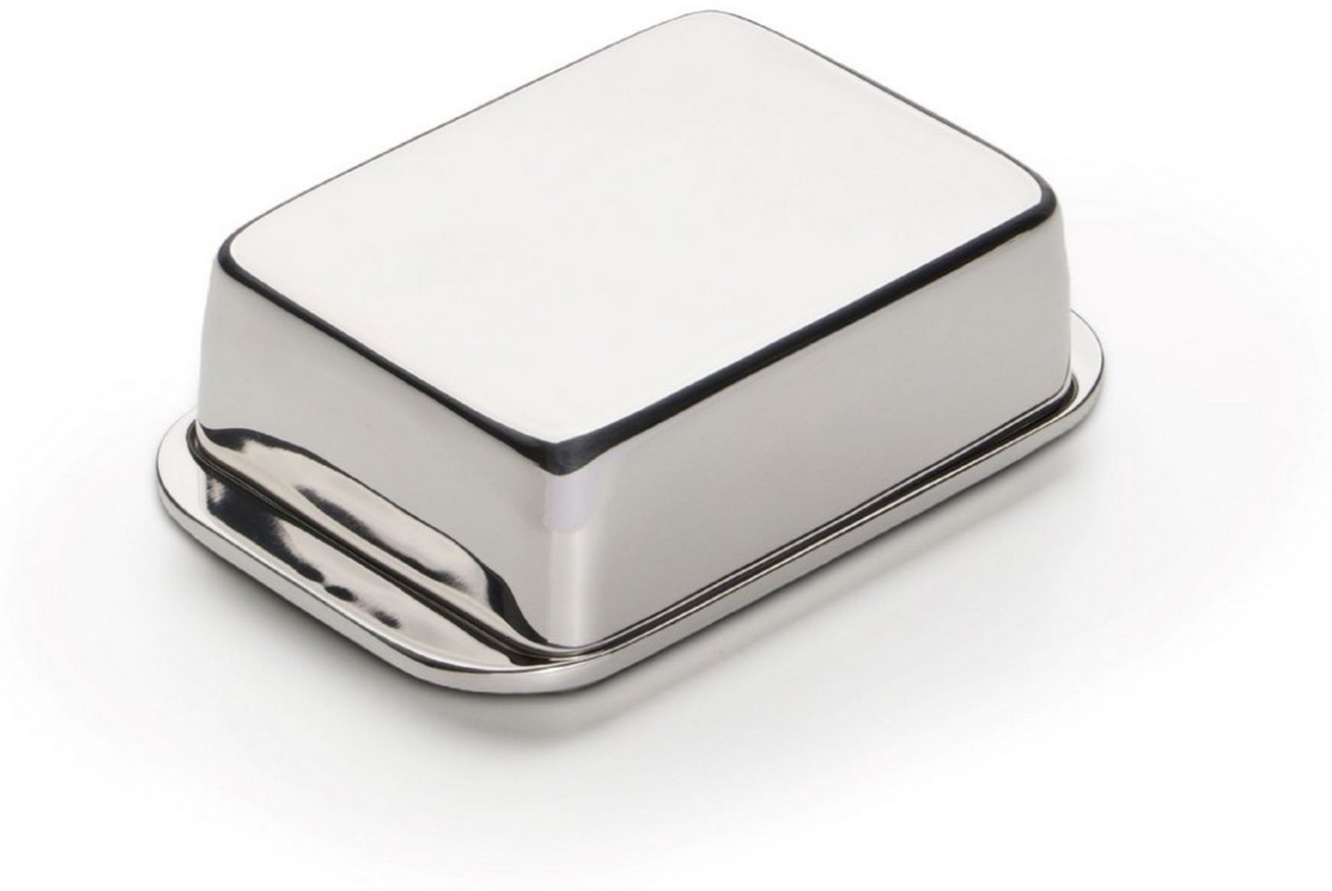Weis 14259 Edelstahl Butterdose doppelwandig für 250g Butter Bild 1