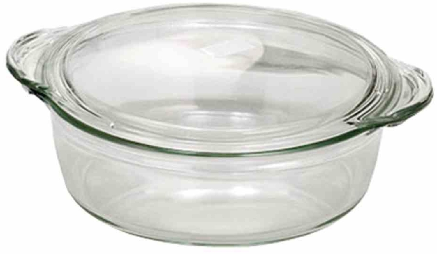 SIMAX Glas Auflaufform mit Deckel ø 24,9 cm - A Bild 1
