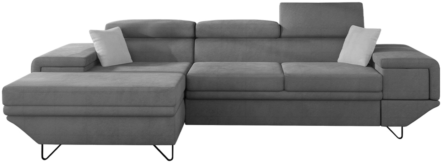 Ecksofa Benito (Uttario Velvet 2971 + Uttario Velvet 2973, Seite: Links) Bild 1