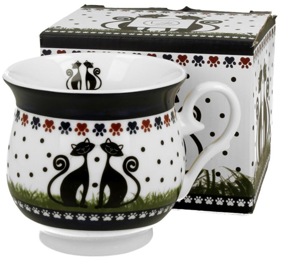 DUO ETNO 34332 Becher 500 ml INDIGO New Bone China Porzellan Bild 1