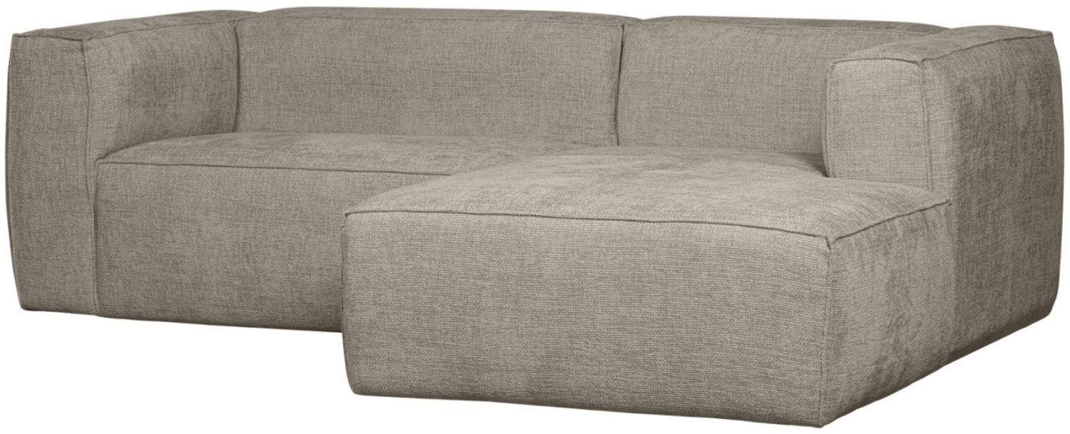 Chaiselongue Bean aus Melange-Stoff, Rechts Bild 1