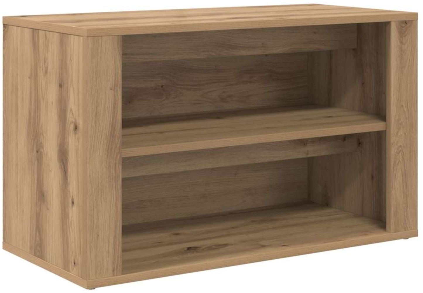 vidaXL Schuhregal Artisan-Eiche 75 x 35 x 45 cm Holzwerkstoff 881016 Bild 1