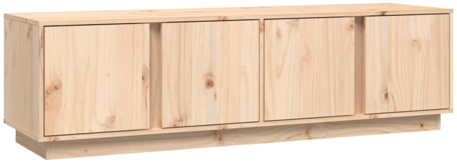 vidaXL TV-Schrank 140x40x40 cm Massivholz Kiefer 814459 Bild 1
