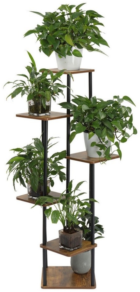 FCH Blumenständer Blumenständer 6 Etagen Blumenregal, 116.00x30.00x30.00cm Bild 1
