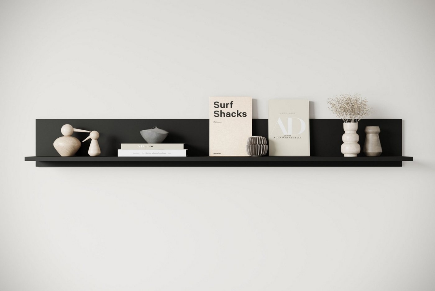 INOSIGN Wandboard Wandregal Vera, 1-tlg, ideal für Deko & Bücher, 138x23x18 cm, hängend Bild 1