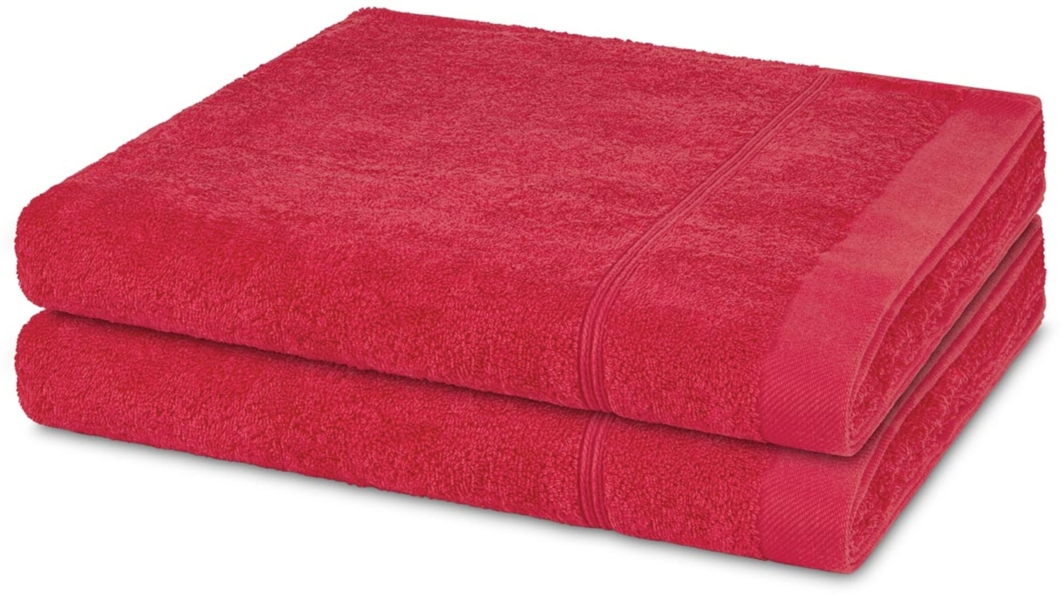 Ross Rubin 2 tlg. Frottier-Set - 2 X Duschtuch (70 X 140cm) - 480 - Malve Bild 1