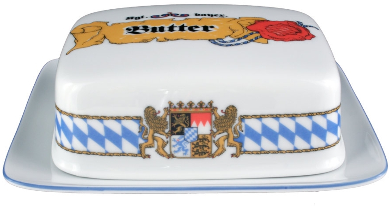 Seltmann Weiden Compact Bayern Butterdose 250 g, 17,5 x 14 x 6,2 cm Bild 1