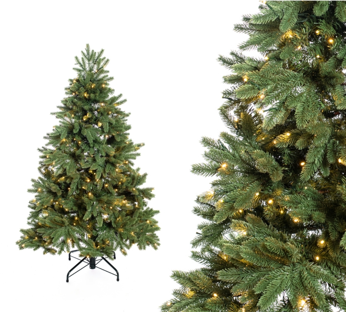 Evergreen Künstlicher Weihnachtsbaum Roswell Kiefer | Inkl. LEDs | Grün | 150 cm Bild 1