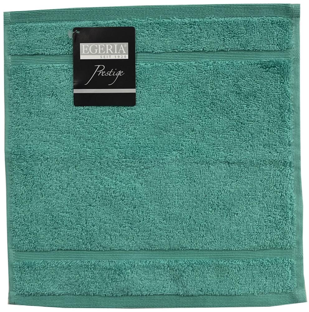 Prestige Seiftuch Waschtuch 30x30cm pool green 600 g/m² Supima Baumwolle Bild 1