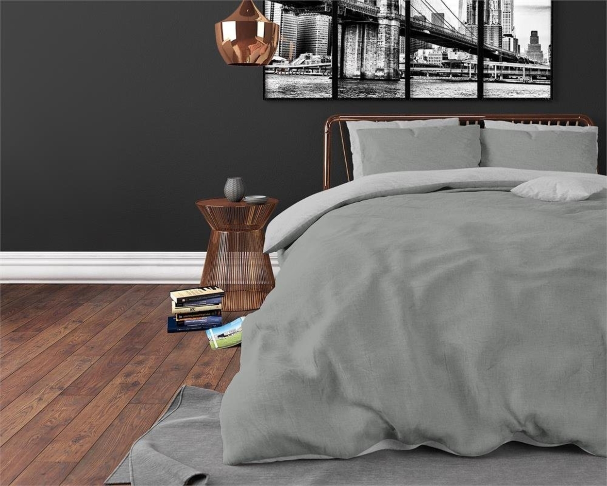 Sitheim-Europe Bettwäsche ZENSATION TWIN FACE Bettbezug +Kissenbezüge, Mikrofaser, Schön weich und bequem, Doppelseitig Bettbezug Bild 1