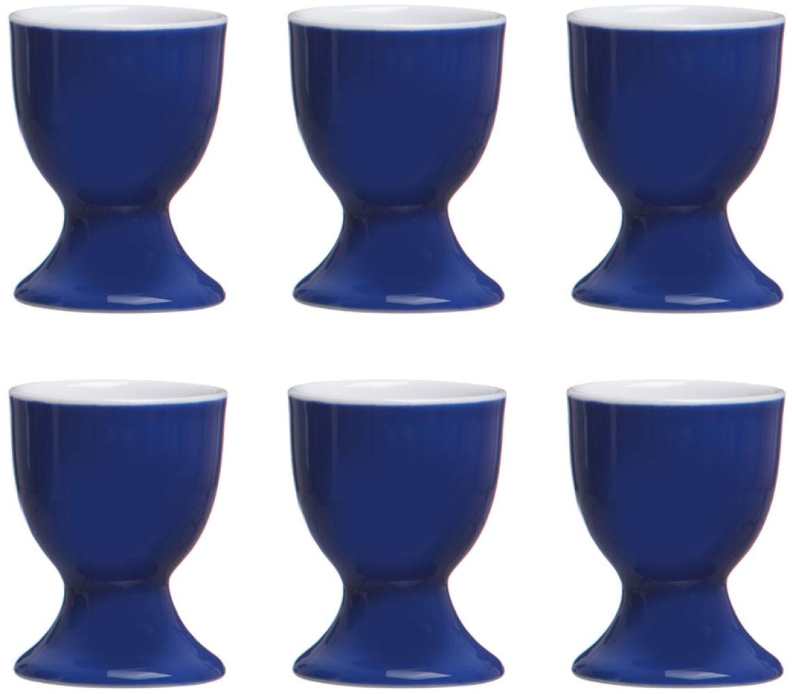 Ritzenhoff & Breker DOPPIO Eierbecher indigo blau 6er Set Bild 1