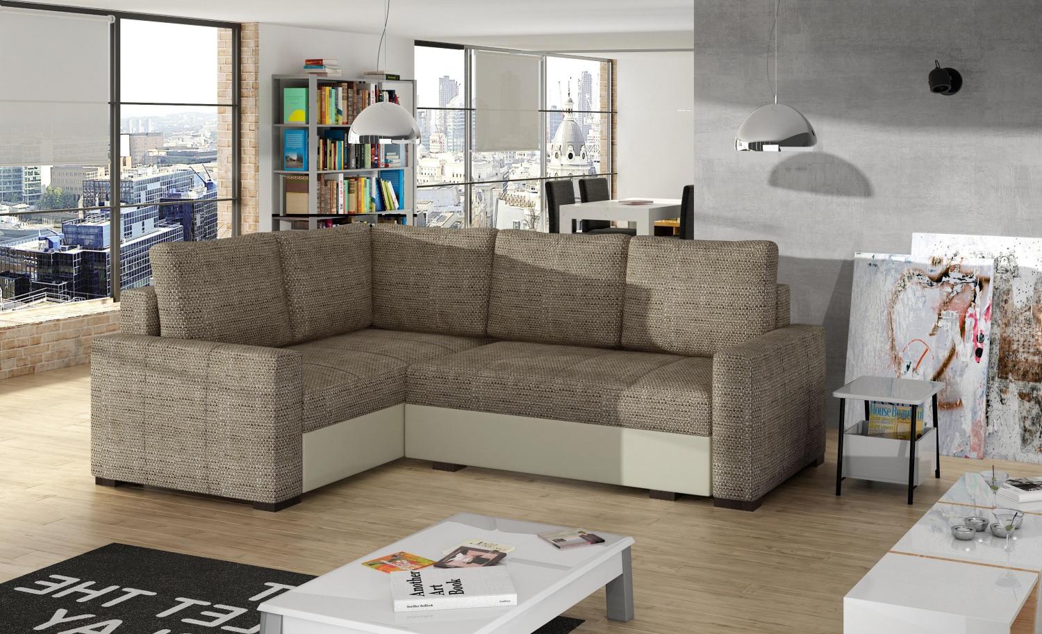 Wohnideebilder Corona Beige Ecksofas & Eckcouches Cor_09 Bild 1