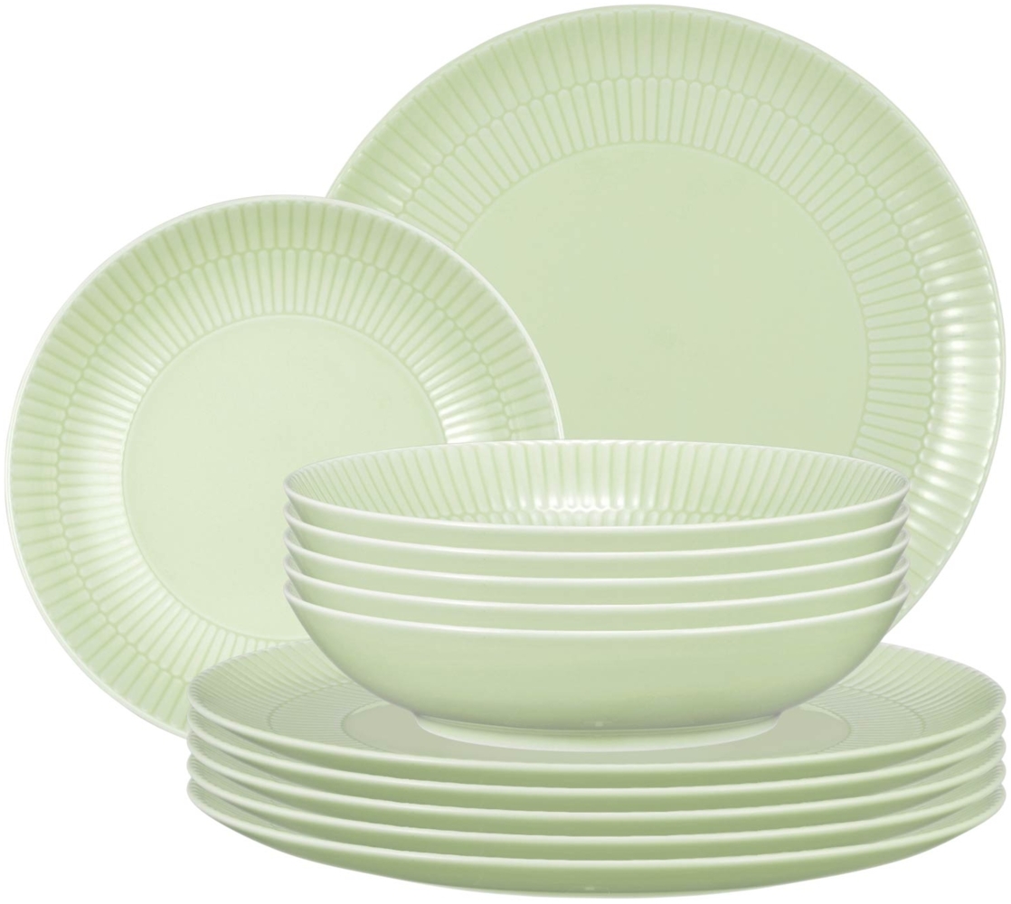 Seltmann Weiden Amina Tafelservice 12-teilig Seladon Bild 1