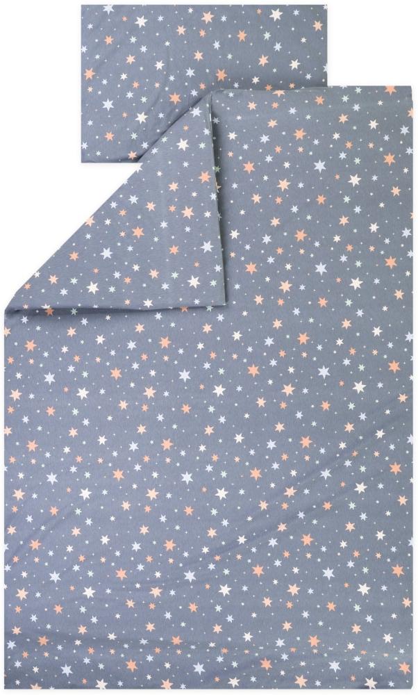 Julius Zöllner Jersey - Kinderbettwäsche Shiny Stars 80x80 + 35x40 cm Bild 1