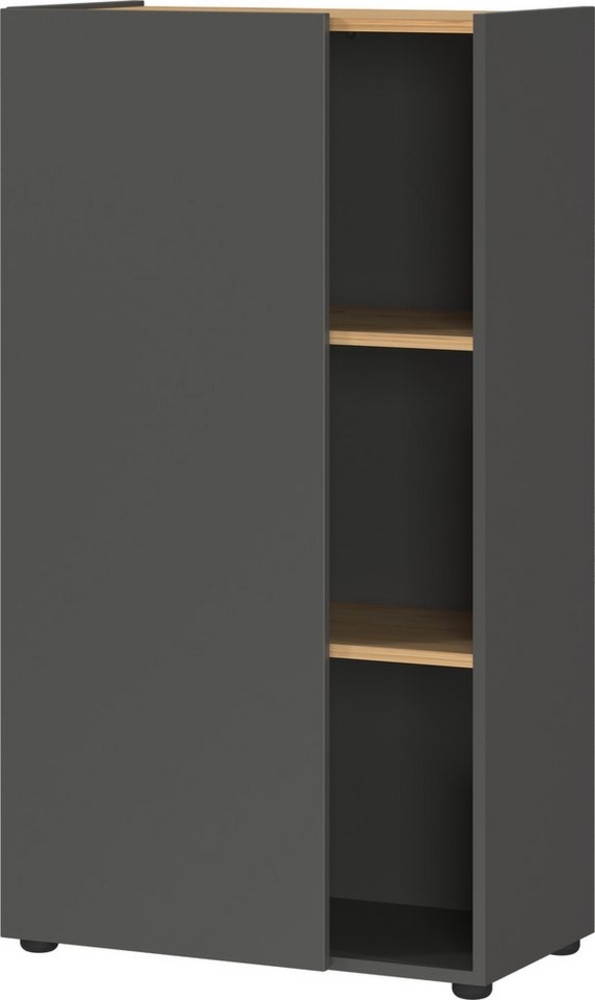GERMANIA Aktenschrank Adrano passend für Ordner, in 2 Höhen, beidseitig montierbar, Made in Germany Bild 1