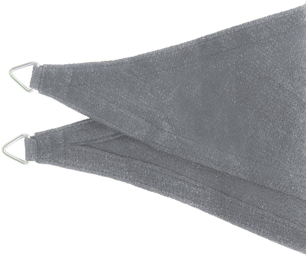 Sonnensegel Teneriffa viereckig, ca. 360x360 cm silbergrau Bild 1