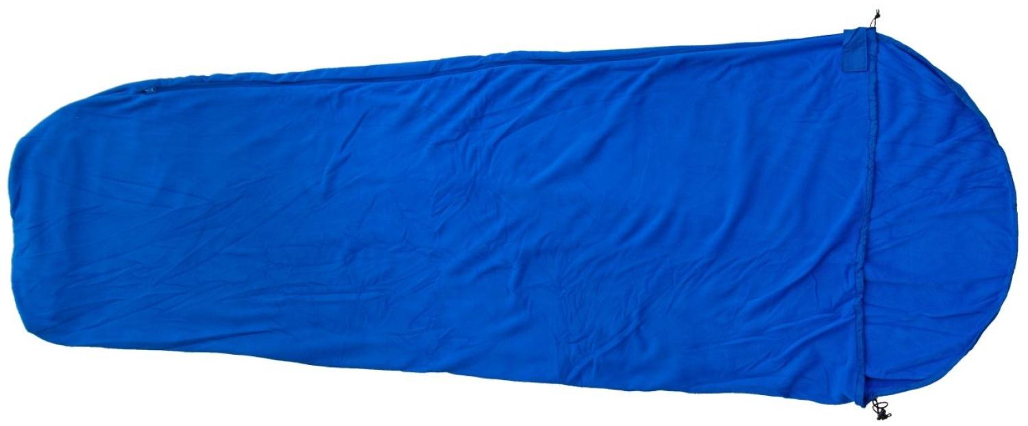 Origin Outdoors Fleece Schlafsack, Mumienform, royalblau Bild 1