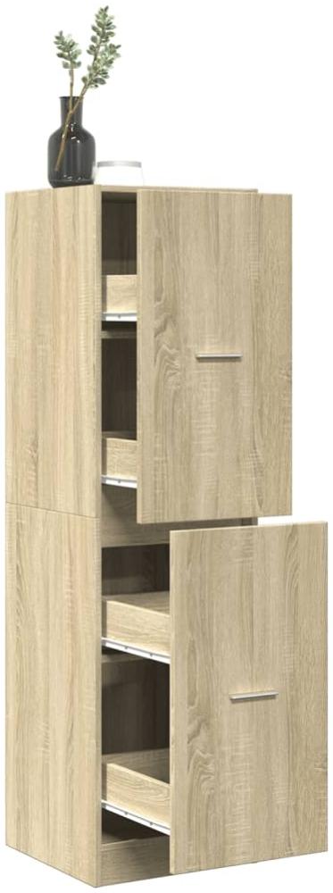 vidaXL Apothekerschrank Sonoma-Eiche 40x41x144,5 cm Holzwerkstoff 3309638 Bild 1