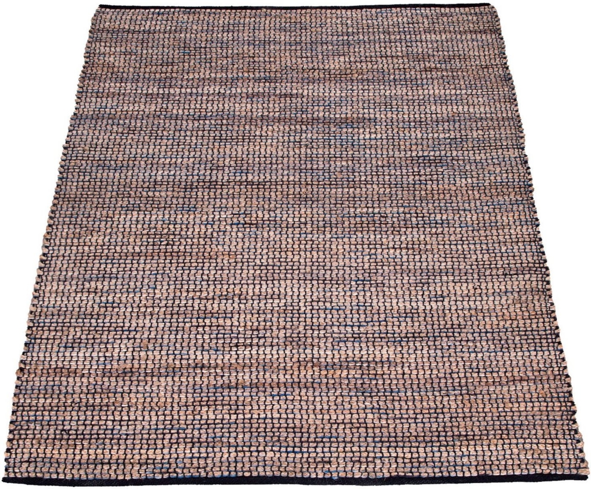 Paco Home Teppich Odense 684, rechteckig, Höhe: 13 mm, handgewebter Wendeteppich, Jute & Wolle, meliert, Wohnzimmer Bild 1