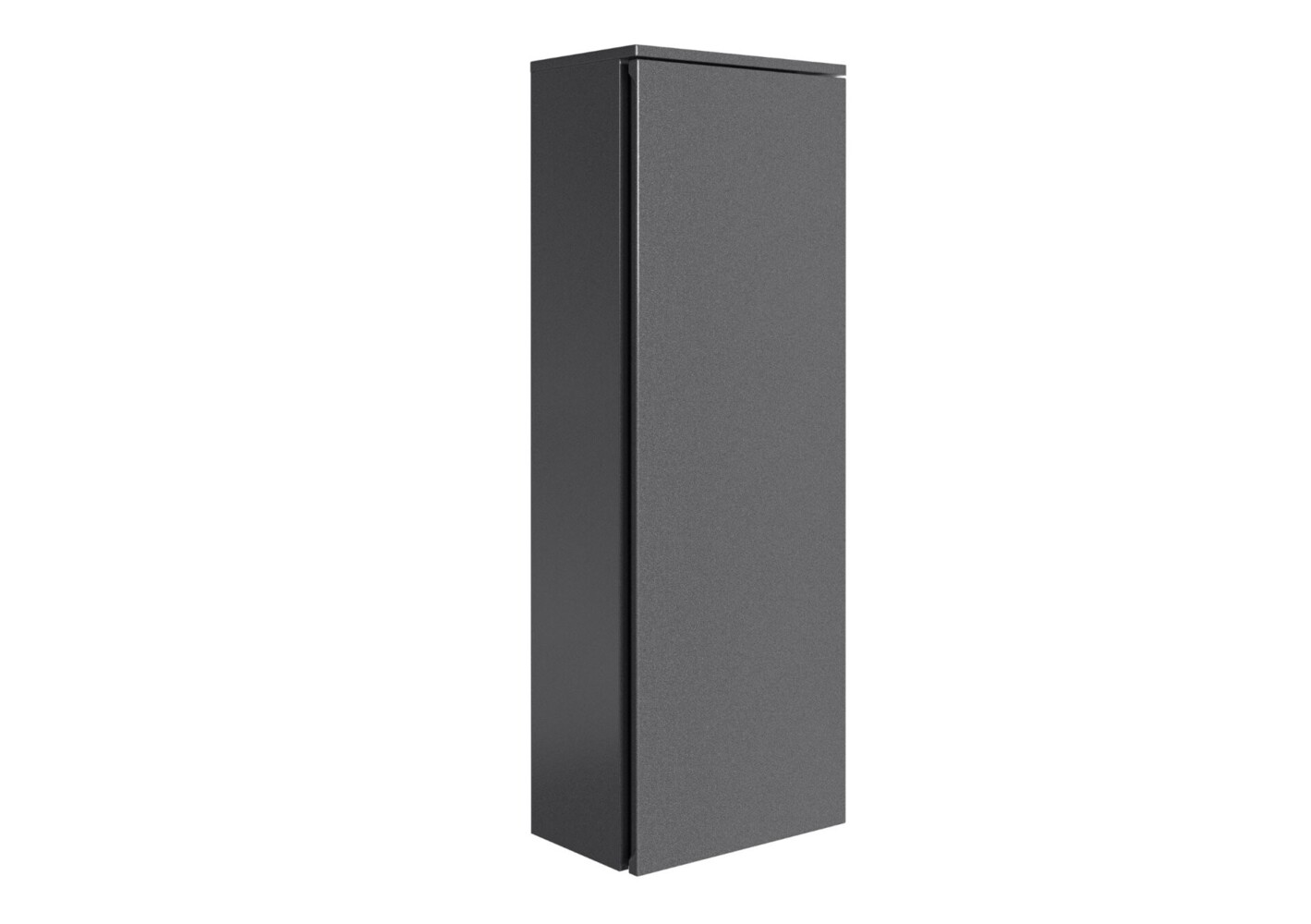 Lanzet Kofferschrank 40,5 cm, Schwarz Glanz, rechts Bild 1