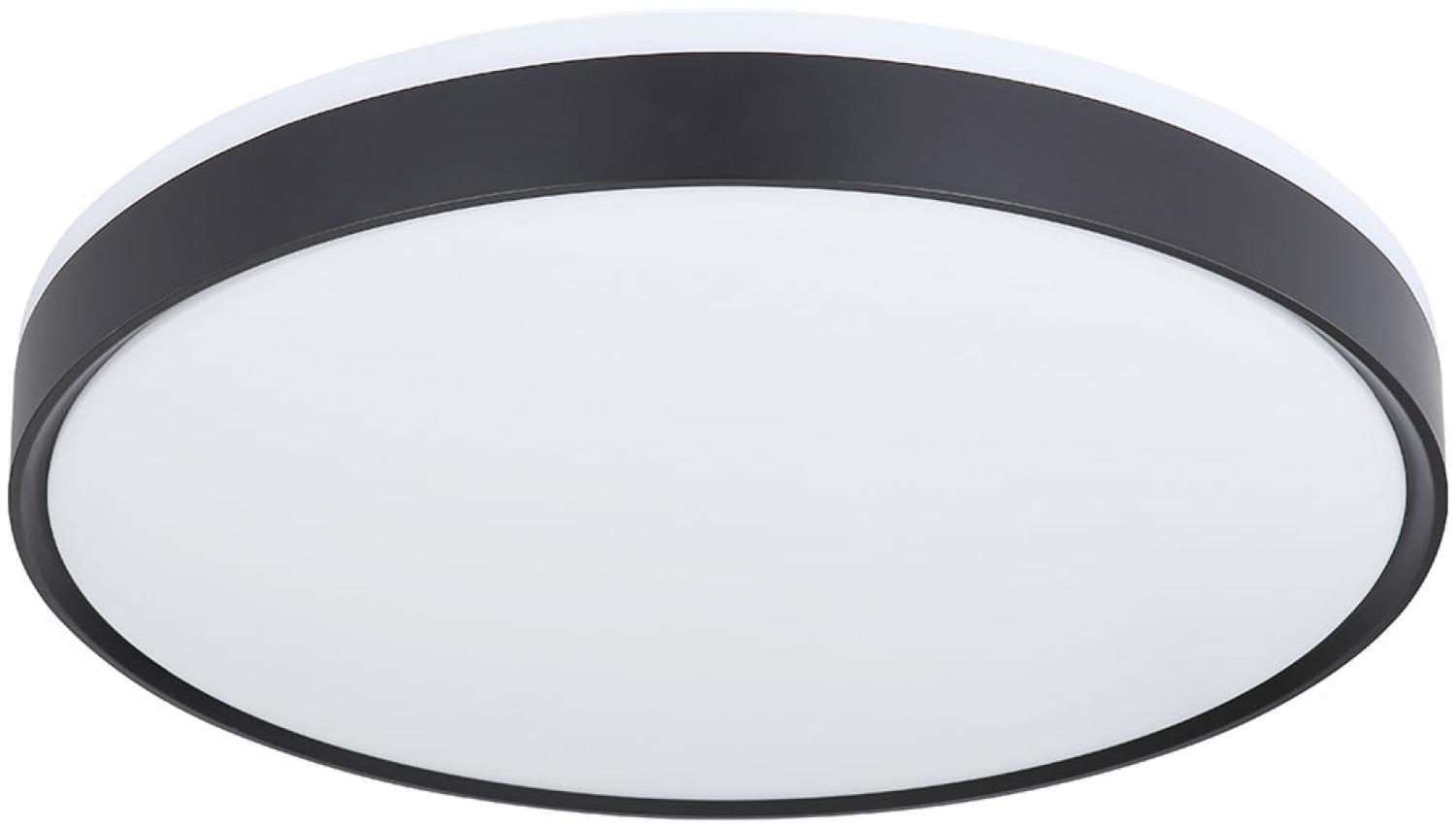 LED Deckenleuchte, Fernbedienung dimmbar CCT, weiß, D 49 cm Bild 1