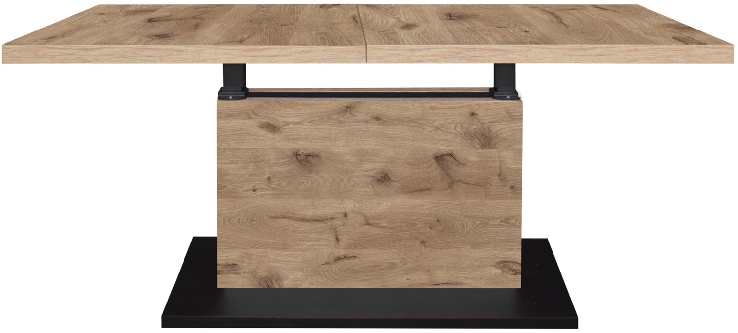 Couchtisch Höhenverstellbar Else 3 120x56x70 Holzwerkstoff Viking Oak Bild 1