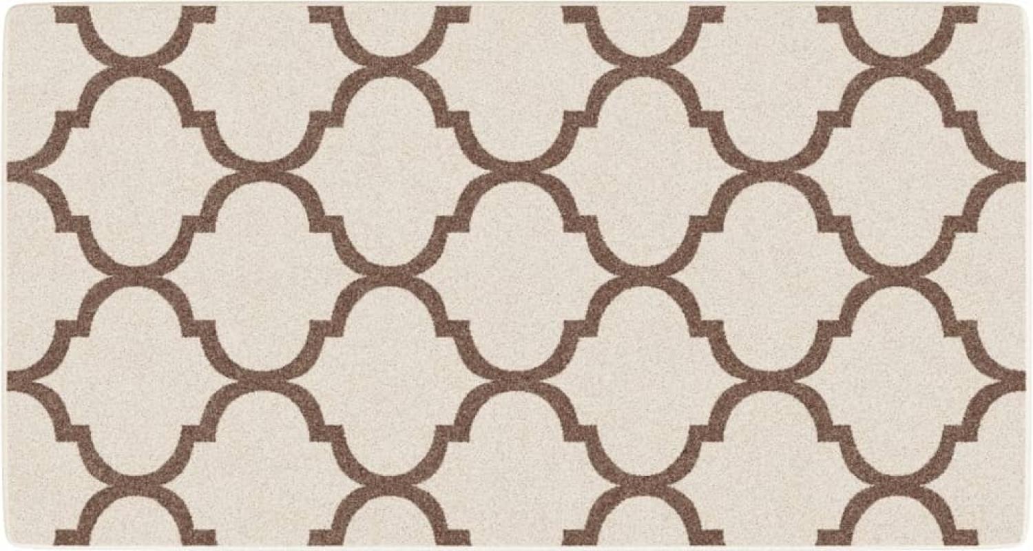 vidaXL Indoor & Outdoor Teppich Mehrfarbig 80x150 cm Rutschfest 4007225 Bild 1